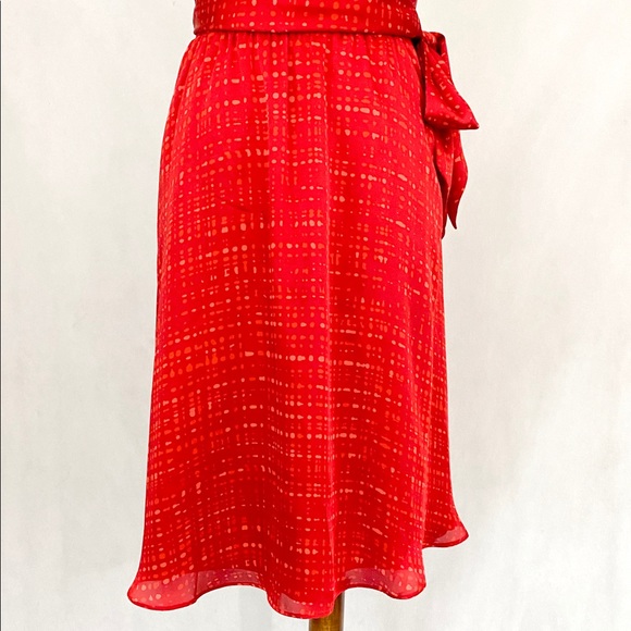 White House Black Market Criss Cross Halter Dress - Picture 3 of 15